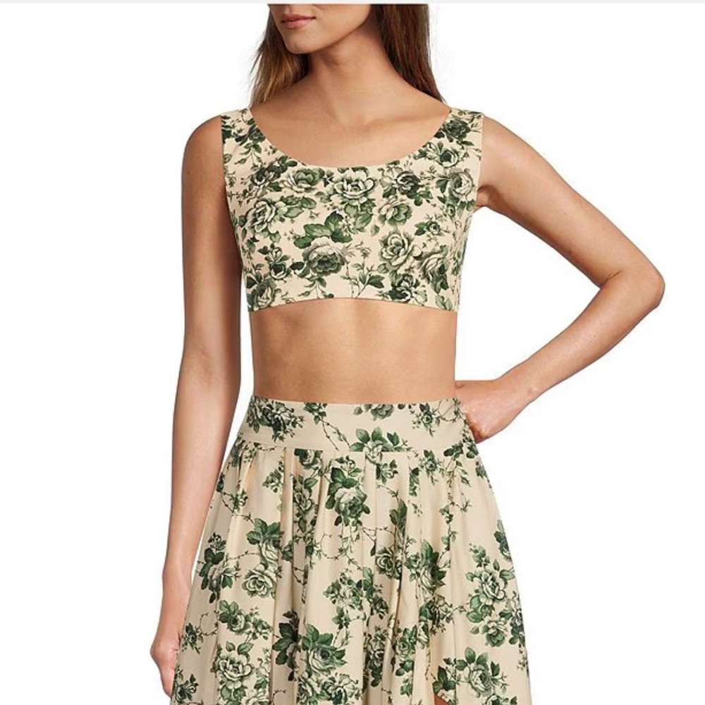 Antonio Melani
x The Style Bungalow Georgia Scoop Neck Floral Print Bra Top